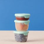 Sada krabičiek Snack tubs 3ks - zelené