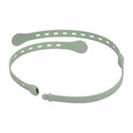 Hrnček so slamkou + Univerzálny silikónový pás - set zelený