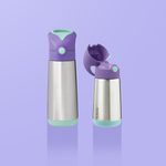 Náhradní víčko pro Termosku na pití s brčkem - lilac pop