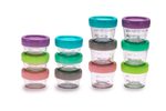 Sklenené dózy na potraviny - 12ks