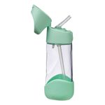 Fľaša na pitie so slamkou 450 ml - spearmint