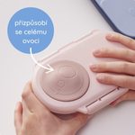 Box na občerstvenie malý - ružová/oranžová