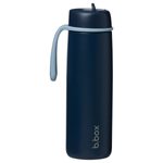 Nerezová termofľaša so slamkou 690 ml - midnight