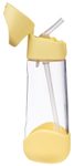 Svačinový box střední + Lahev s brčkem 600 ml - set lemon twist