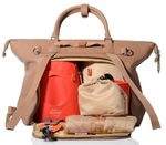 CHILTERN světle hnědá - přebalovací taška i batoh