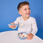 Dětská sada příboru, 3 ks - modrá