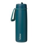 Nerezová termolahev s brčkem 690 ml - sea glass