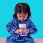 Univerzálna súprava na pitie 3v1, 240 ml - ružová