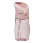 Láhev na pití s brčkem Junior 380 ml - blush crush
