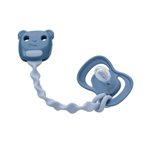 Silikonový klip na dudlík, 2 ks - sage/ocean