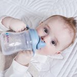 Univerzálna súprava na pitie - svetlo modrá 240 ml