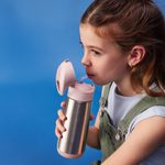 Termoska na pití s brčkem 500 ml - blush crush