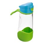 Svačinový box střední + Sport lahev 450 ml - modrá/zelená