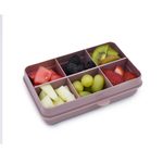 Snackle Box krabička na občerstvenie mini - Luxe ružová