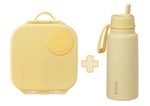 Svačinový box střední + Nerezová termolahev 1l - set lemon twist