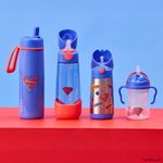 Hrnček so slamkou 240 ml - Superman | b.box