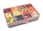 Snackle Box krabička na svačinu 1368 ml - růžová