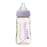 Antikoliková kojenecká láhev 240 ml - růžová