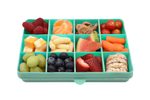 Snackle Box Krabička na občerstvenie 1368 ml - modrozelená