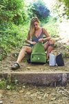 ROCKHAM zelený - přebalovací batoh