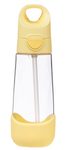 Svačinový box střední + Lahev s brčkem 600 ml - set lemon twist