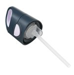 Náhradné viečko pre Fľašu na pitie so slamkou - indigo/ružové