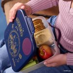 Svačinový box velký + Nerezová termolahev s brčkem - set Harry Potter | b.box