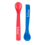 Dětské lžičky 2ks - červená/modrá