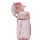 Láhev na pití s brčkem Junior 380 ml - blush crush