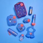 Lahev na pití s brčkem 600 ml - Superman | b.box