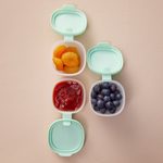 Sada krabičiek Snack tubs 3ks - zelené