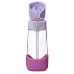 Lahev na pití s brčkem 450 ml - sugar plum