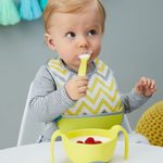 Dětské lžičky 2ks - červená/modrá