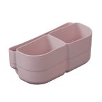 Silikónový bento organizér do stredného boxu - ružový