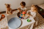 Senzorická triediaca tácka Play Tray, zelená