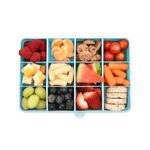 Snackle Box Krabička na občerstvenie 1368 ml - modrozelená