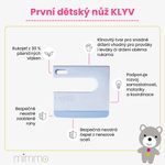 První dětský nůž KLYV - Aqua