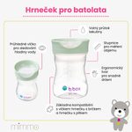 Hrneček pro batolata 12m+ - světle růžový 240 ml