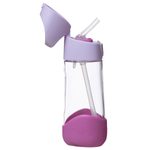 Lahev na pití s brčkem 450 ml - sugar plum