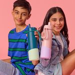 Nerezová termofľaša so slamkou 690 ml - blush crush