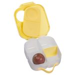 Svačinový box střední + Lahev s brčkem 600 ml - set lemon twist