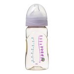 Antikoliková kojenecká láhev 240 ml růžová