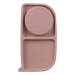 Náhradní silikonové těsnění na Svačinový box střední - blush crush