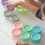 Sklenené dózy na potraviny 59 ml - 6ks