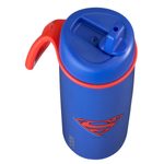 Nerezová termofľaša so slamkou 690 ml - Superman | b.box