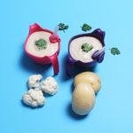 Miska s brčkem - fialová 250 ml