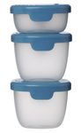 Sada krabiček Snack tubs 3ks - modré