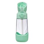 Fľaša na pitie so slamkou 450 ml - spearmint