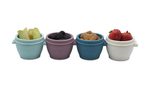 Silikónové tégliky na potraviny Snap&Go 118 ml - 4ks - Luxe  pastelové