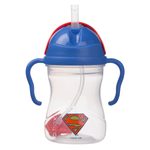 Hrnček so slamkou 240 ml - Superman | b.box